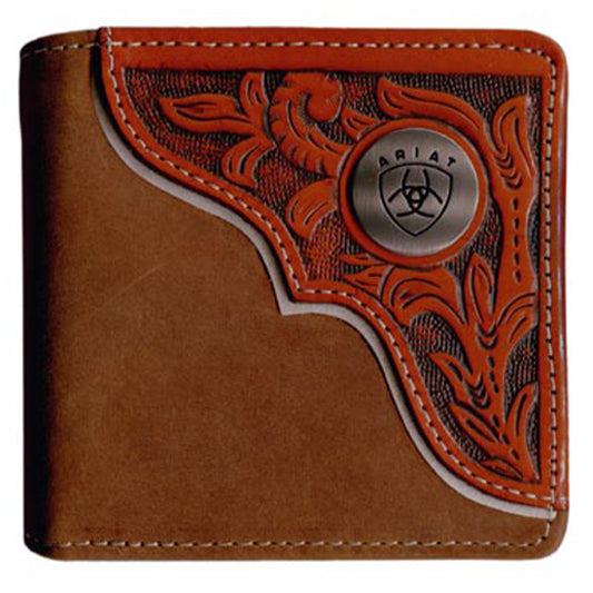 Ariat Bi-Fold Wallet Tooled Overlay