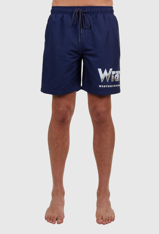 WRANGLER MENS LUCA BOARDSHORT (NAVY)