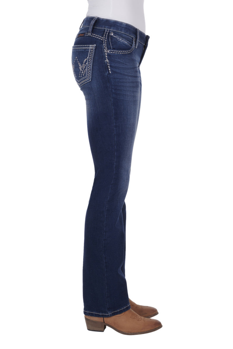 Wrangler Women's Ultimate Riding Jean Shiloh - 34 Leg