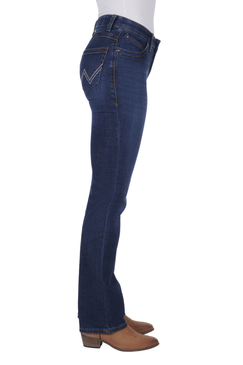 Wrangler Women's Ultimate Riding Jean Willow (Lovette) 34 Leg