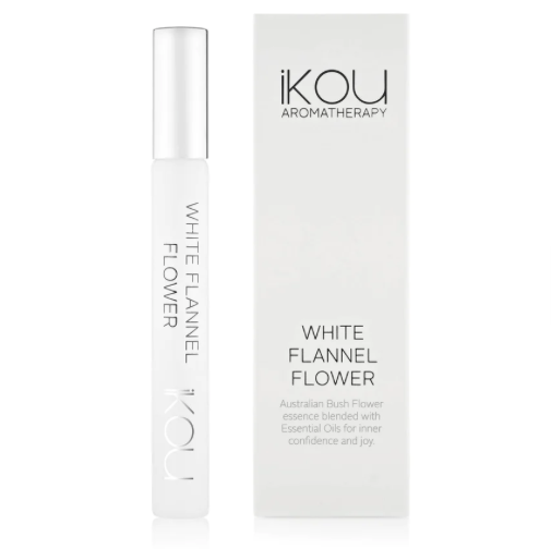 iKou White Flannel Flower Aromatherapy Roll On 10ml - CLEARANCE