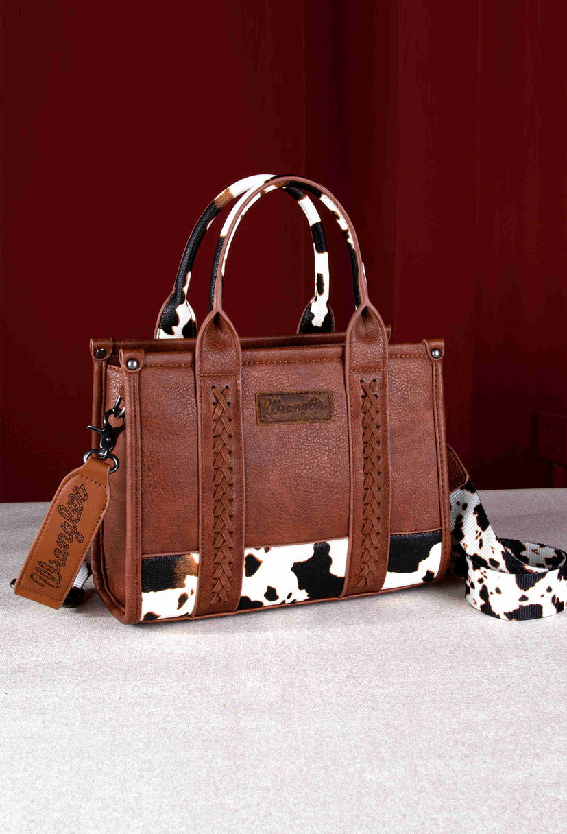 Wrangler Cow Print Crossbody Bag