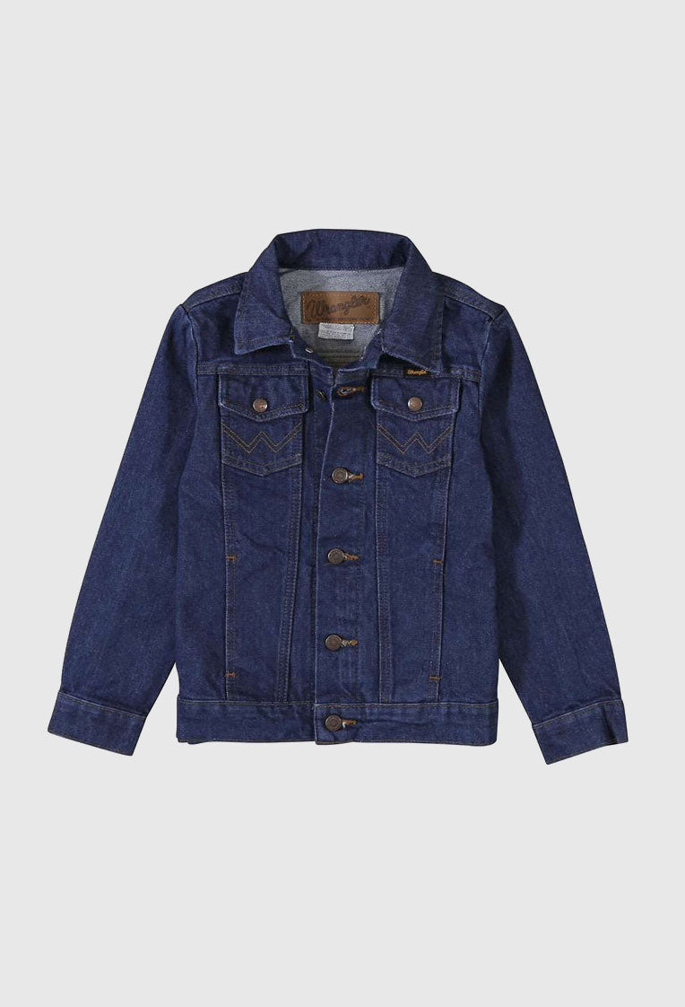 Wrangler Kids Unlined Denim Jacket