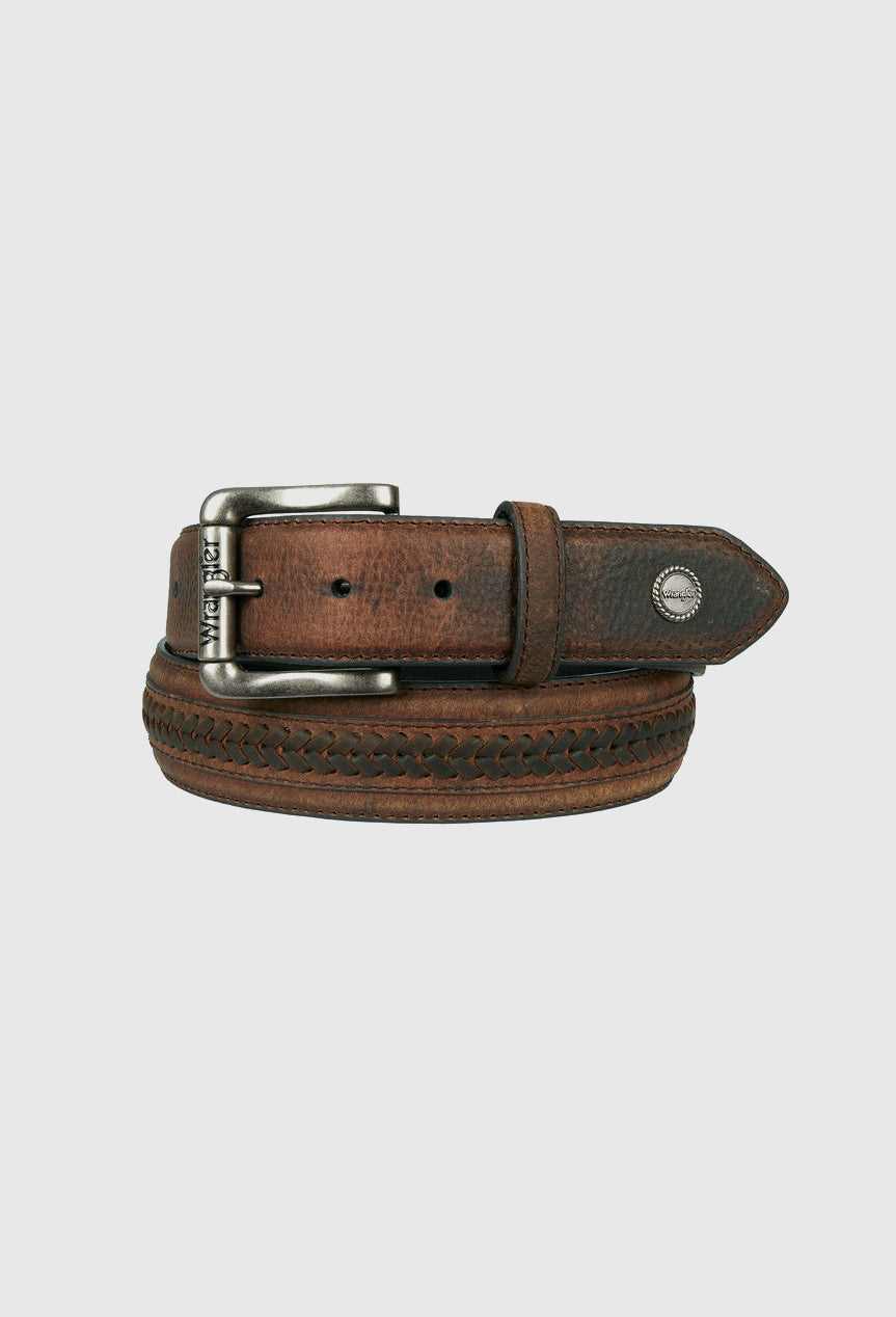 Wrangler Mens RONNIE BELT TAN