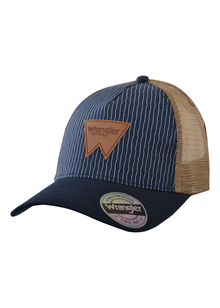 WRANGLER MEN'S FITZPATRICK TRUCKER CAP (NAVY)