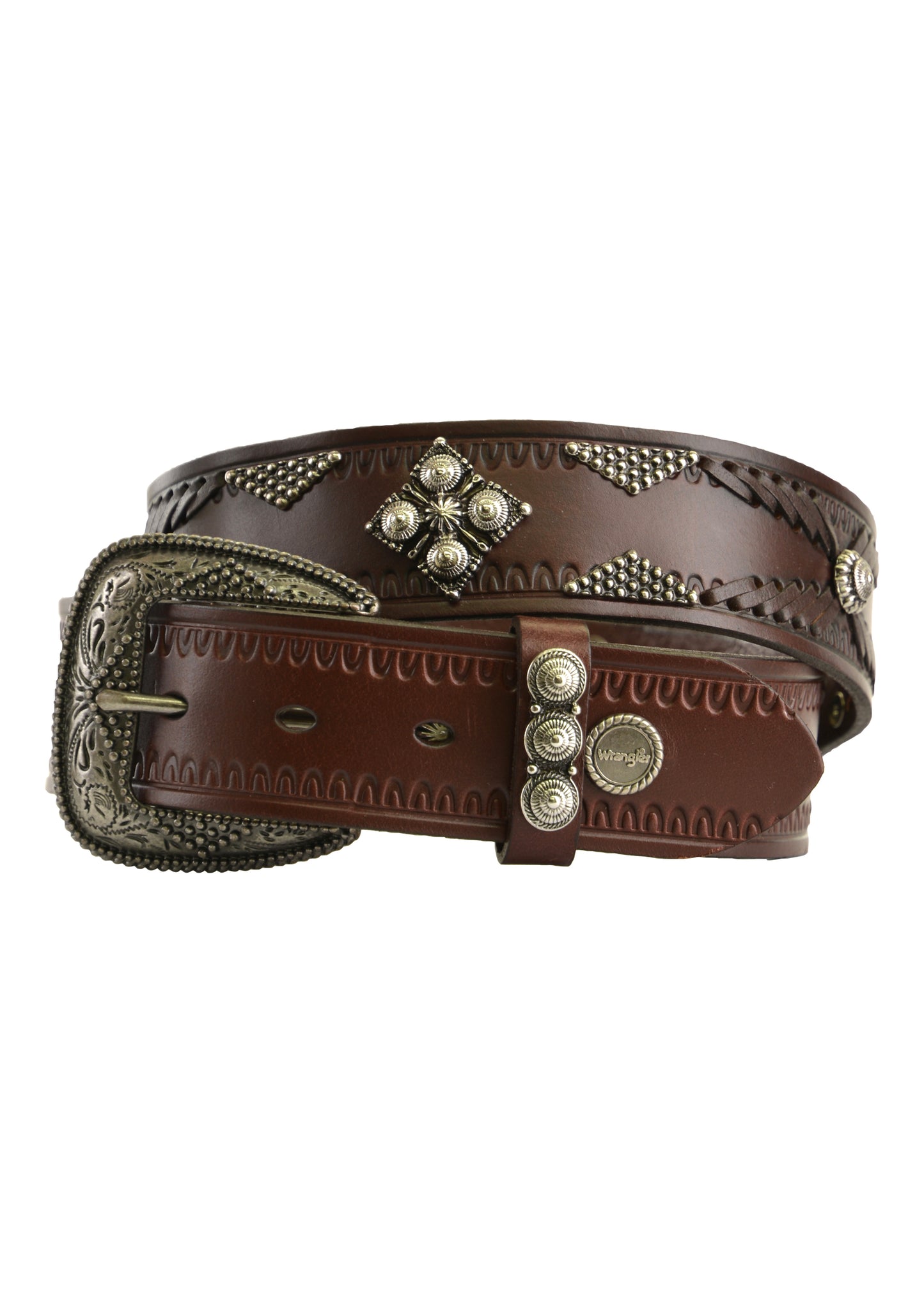 WRANGLER JAMILLA BELT - BROWN