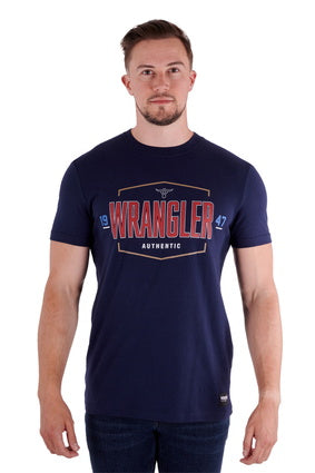 WRANGLER MENS SEBASTIAN SS TEE - CLEARANCE