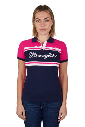 WRANGLER WMNS CASSY SS POLO