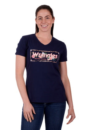 WRANGLER WOMENS IRIS SS TEE (CLEARANCE)