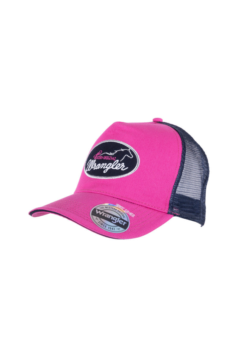 WRANGLER WOMENS CAREN SQUARE FRONT TRUCKER CAP