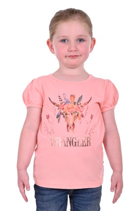 WRANGLER GIRLS PAIGE SS TEE - FINAL SALE NO RETURN OR EXHANGE