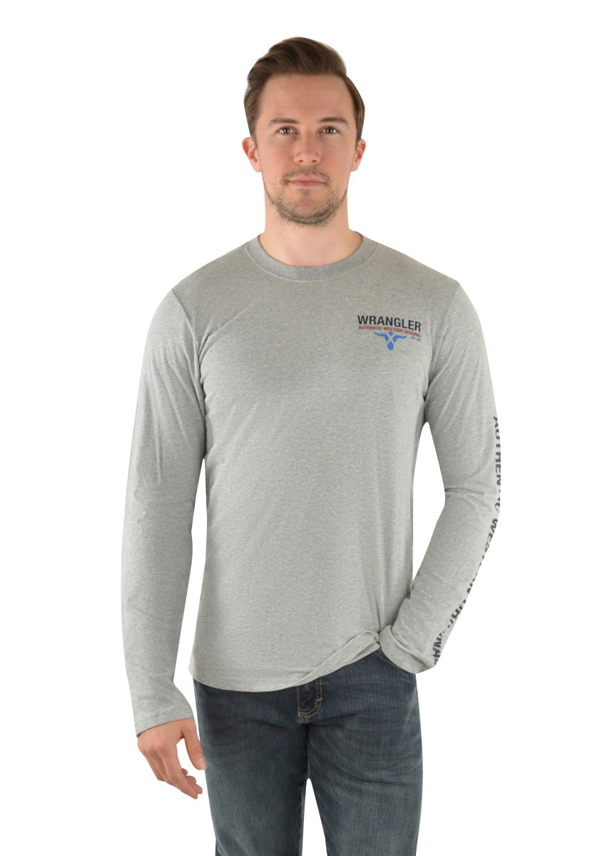 WRANGLER MEN'S FINLAY LONG SLEEVE TEE