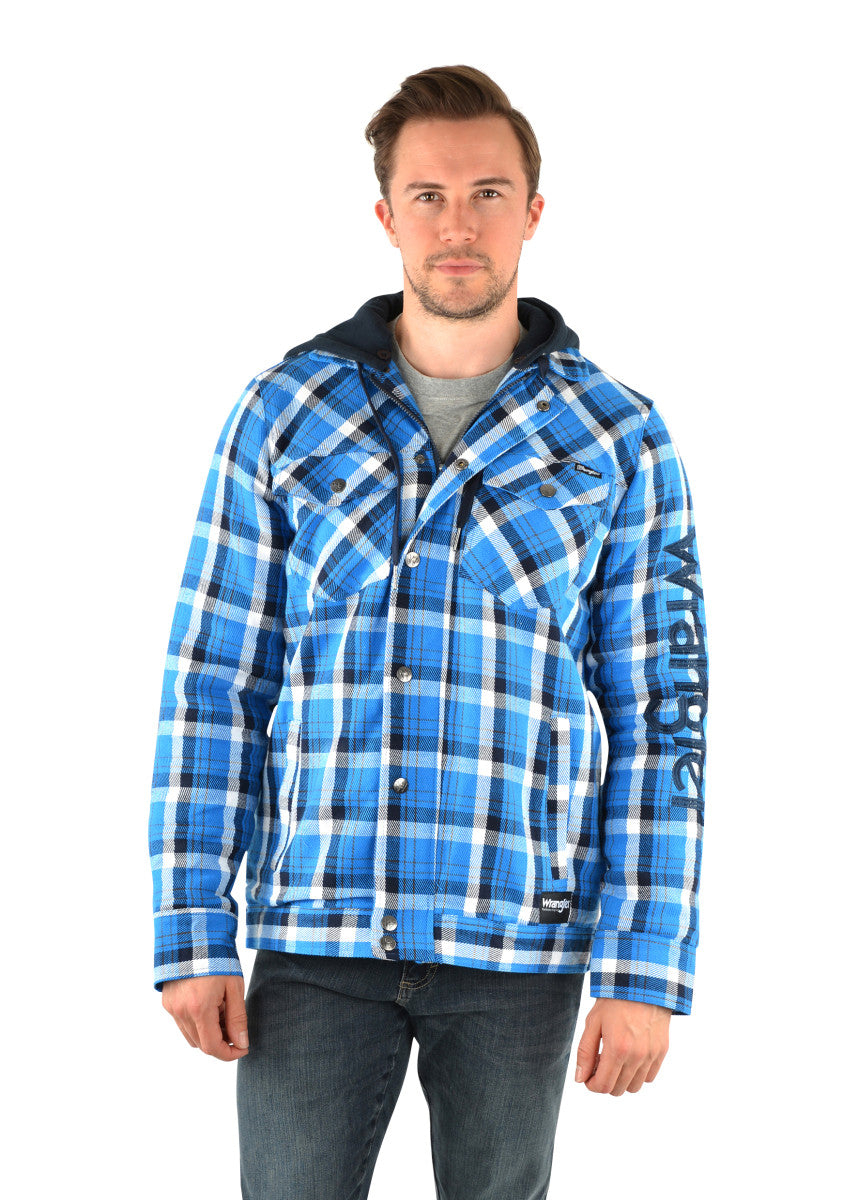 WRANGLER MELVILLE LOGO SHIRT JACKET