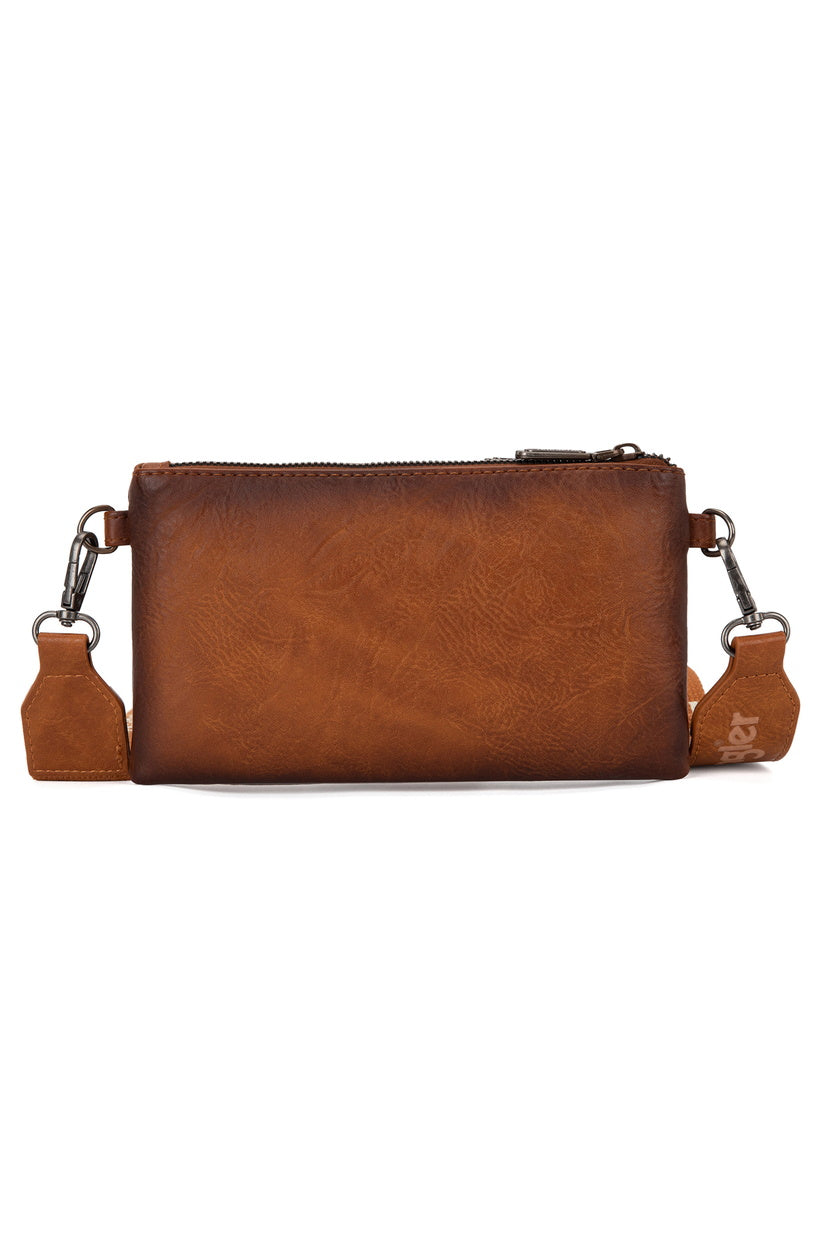 Wrangler Wallet Crossbody Bag_Tan