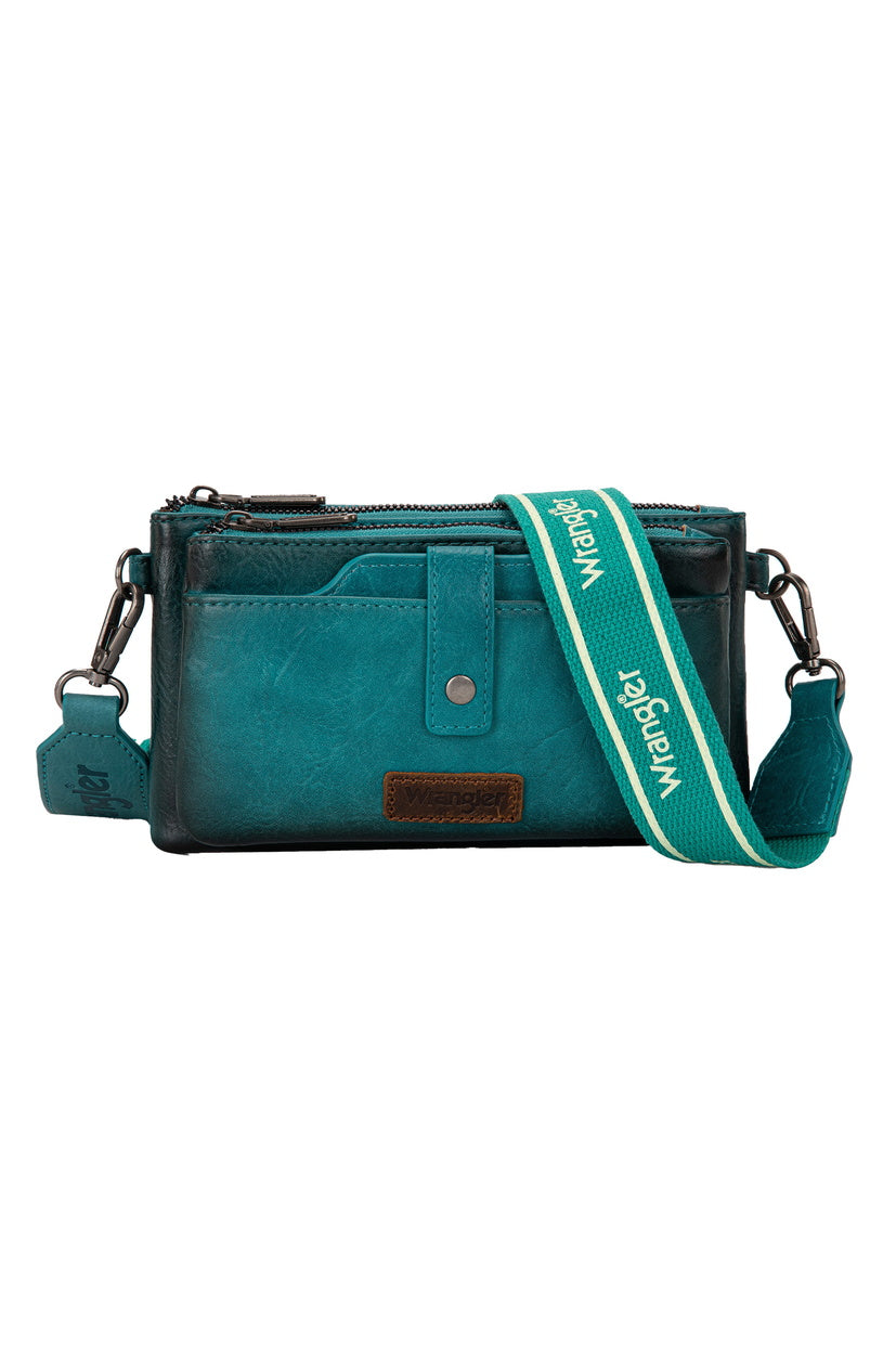 Wrangler Wallet Crossbody Bag_Turquoise