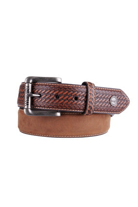 WRANGLER MEN'S LEO BELT (TAN)