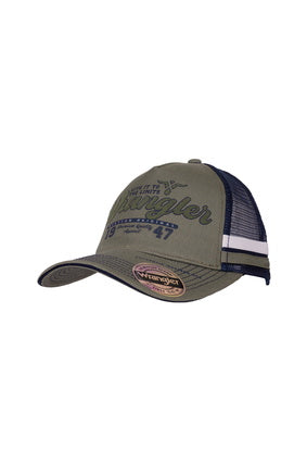 WRANGLER FARRELL TRUCKER CAP (CYPRESS)