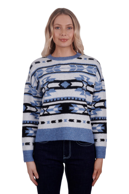 WRANGLER WOMENS GIGI KNITTED PULLOVER