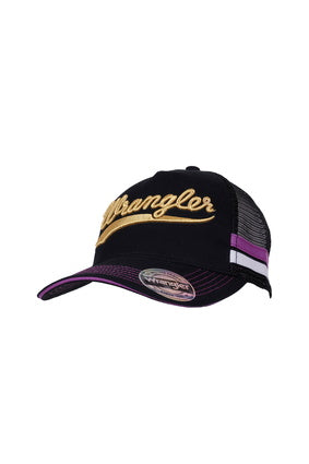 Wrangler Womens Josie Trucker Cap (Black)