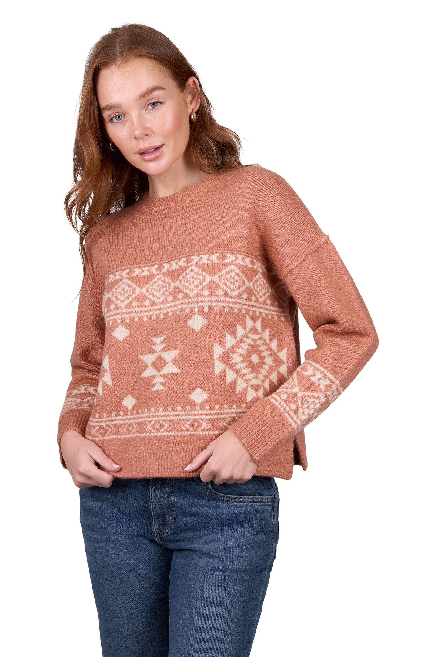 Wrangler Womens RUBY JUMPER - CLAY