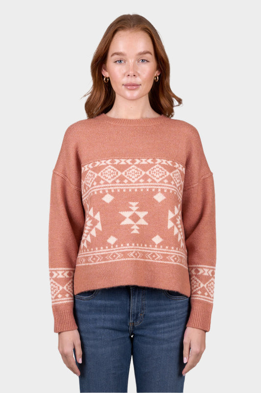 Wrangler Womens RUBY JUMPER - CLAY