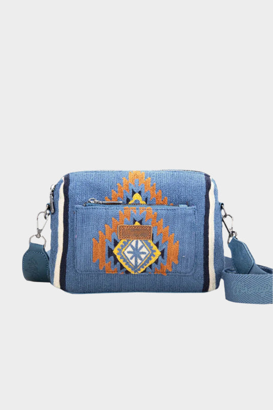 Wrangler Women's Maya Aztec Crossbody Bag