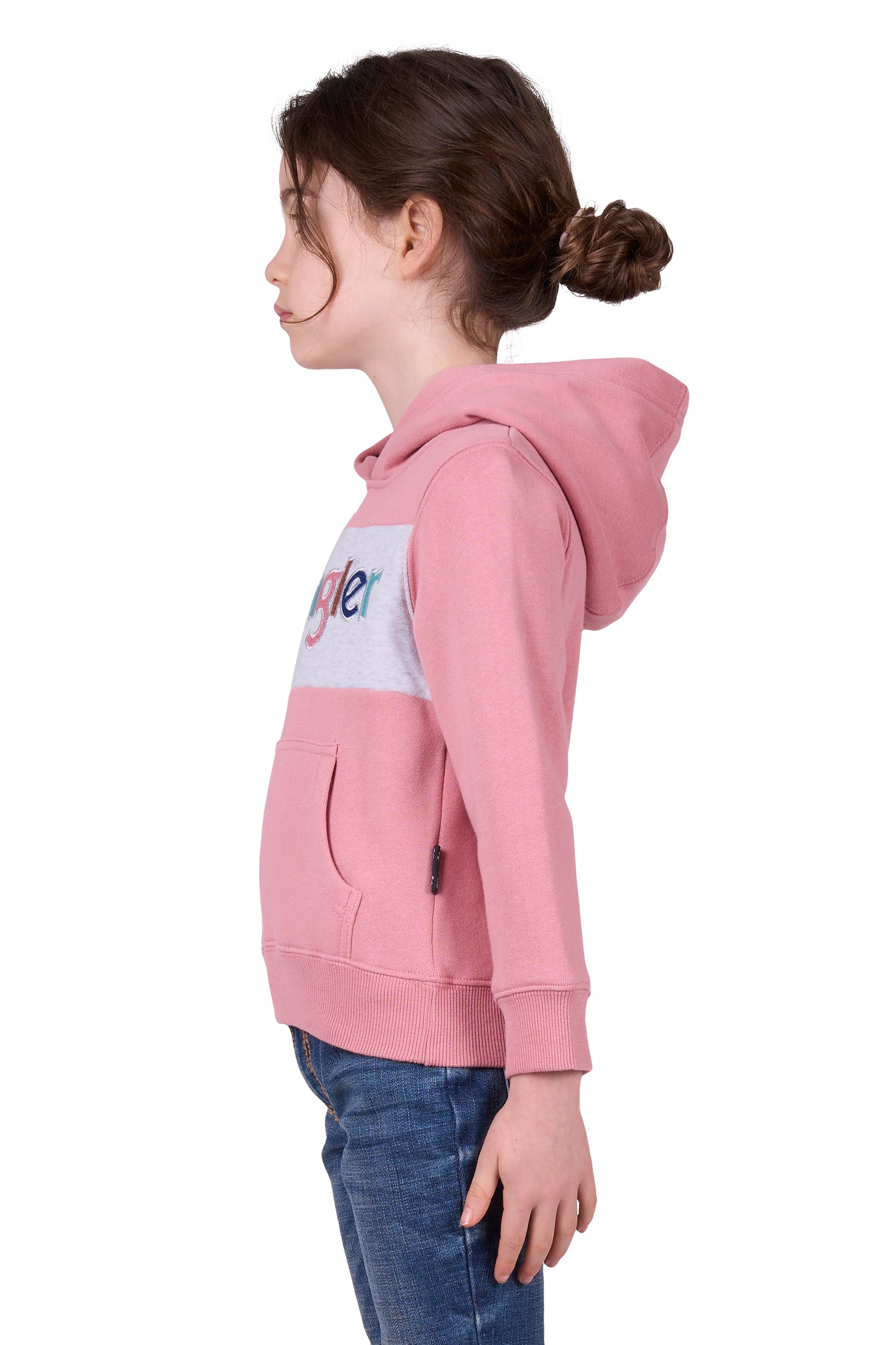 Wrangler GIRLS BELLA HOODIE - PINK