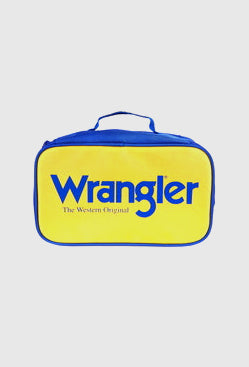 WRANGLER ICONIC LUNCH BAG (BLUE/YELLOW)