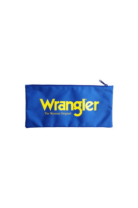 WRANGLER ICONIC PENCIL CASE (BLUE/YELLOW)