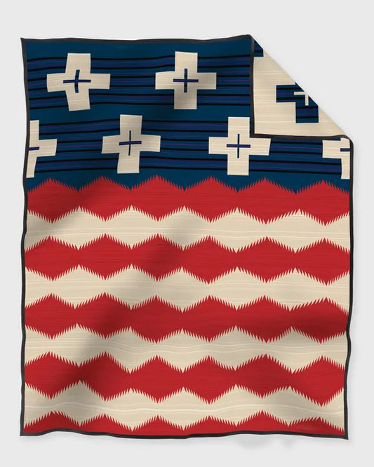 PENDLETON BRAVE STAR BLANKET - UNNAPPED