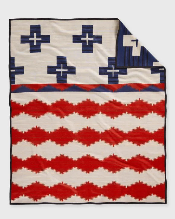 PENDLETON BRAVE STAR BLANKET - UNNAPPED