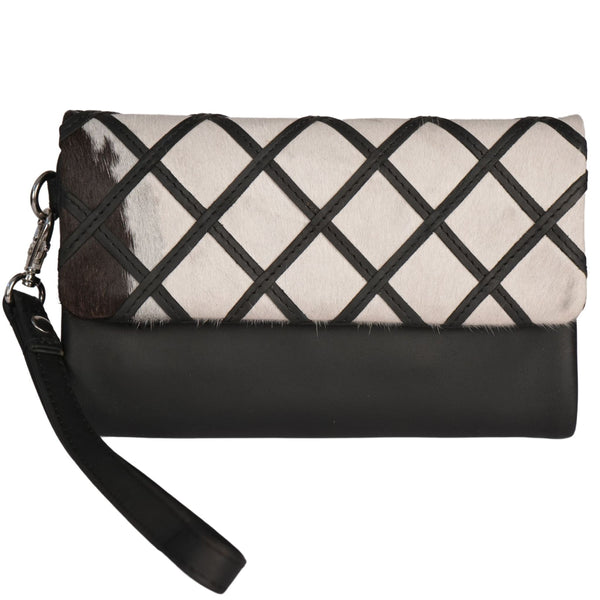 Cenzoni Hairon Ladies Wallet - ZHQOPTF01 BLK