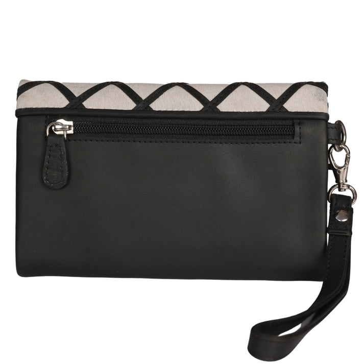 Cenzoni Hairon Ladies Wallet - ZHQOPTF01 BLK