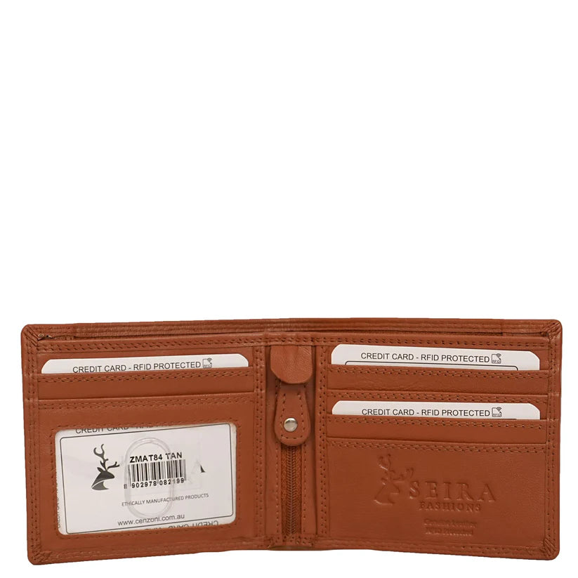 Cenzoni Men's Seira Bifold Wallet - ZMAT84