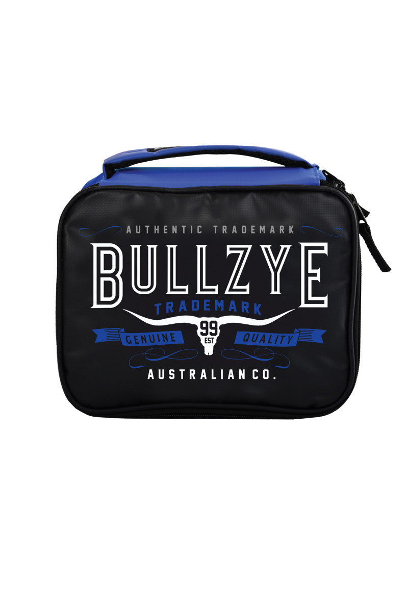 BULLZYE LONGHORN LUNCHBOX BLUE