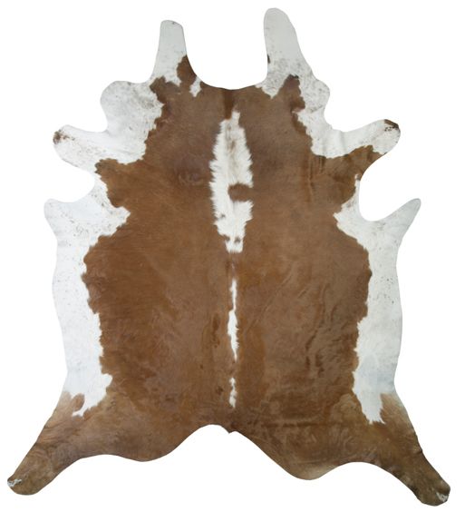 Cowhide Rug_Brown/White