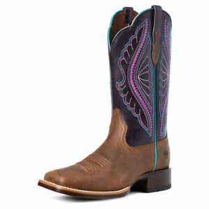 Ariat Women's PrimeTime - Tabacco / Shadow Purple