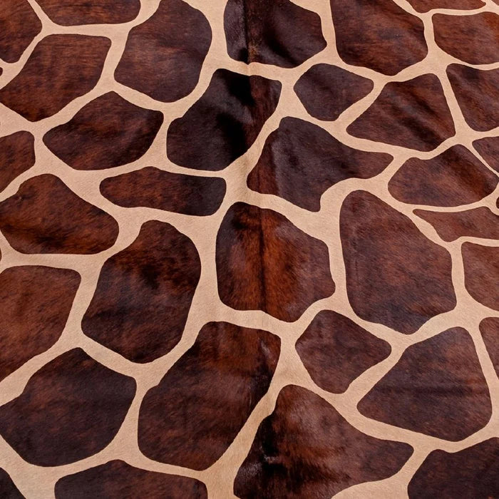 Giraffe Print Cowhide Rug - CLEARANCE