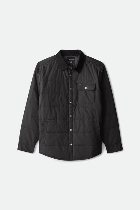 Brixton Cass Waxed Canvas Jacket (Black)