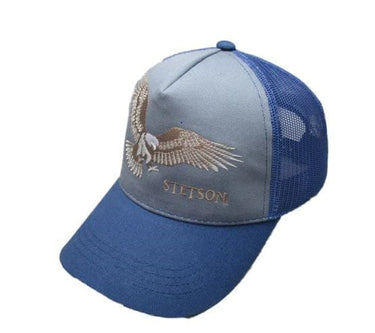 Stetson Eagle Trucker Cap (Blue)