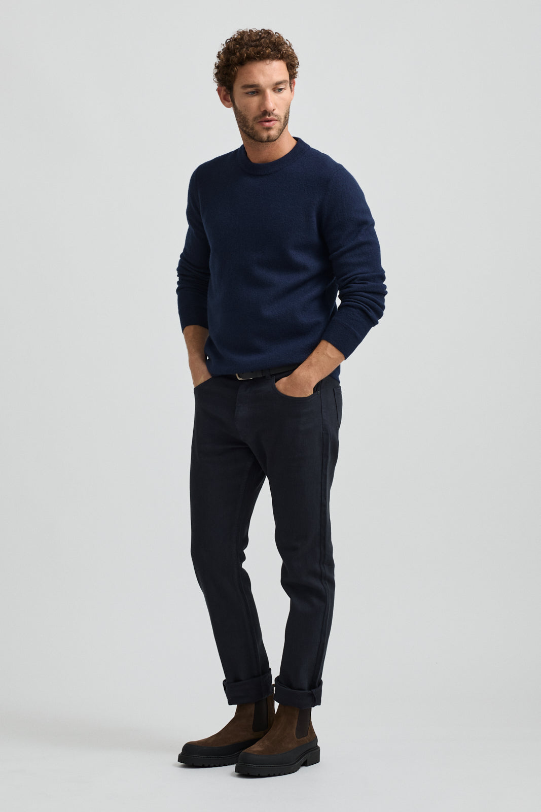 TOORALLIE MEN'S BOILED KNIT CREW