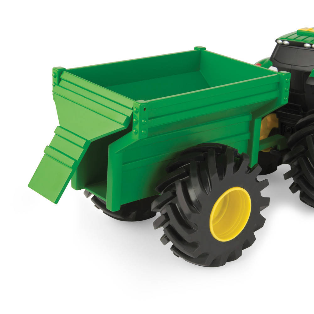 JOHN DEERE MONSTER TREADS TRACTOR & WAGON