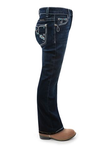 PURE WESTERN GIRLS RHIAN BOOT CUT JEAN