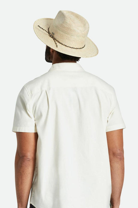 Brixton Messer Western Straw Fedora