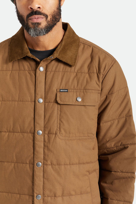 Brixton Mens Cass Jacket (Desert Palm)