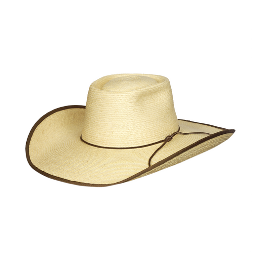 Sunbody Hats Alex (Natural / Chocolate Bound Edge)