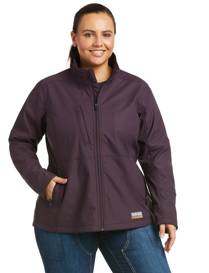 Ariat Women's Rebar Duracanvas Insulated Jacket - Plum Perfect