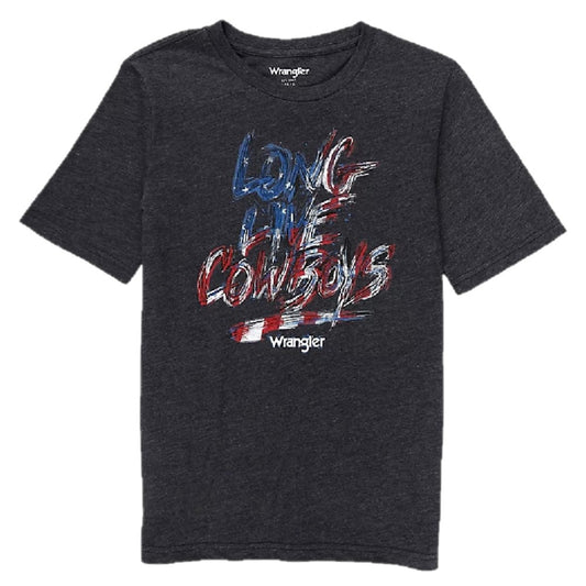 Wrangler Boy's Long Live Cowboys Graphic Shirt