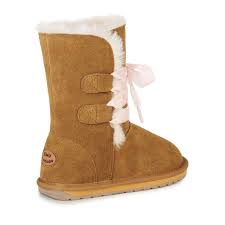 Emu Australia Kids Phoenix Boots (Chestnut) - SALE