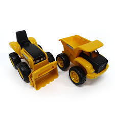 John Deere 15cm Sand Pit Construction Vehicle 2pk